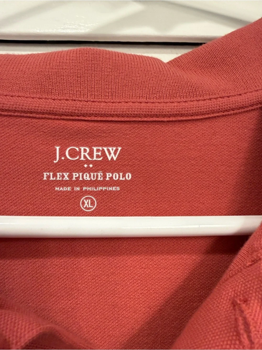J. Crew Men’s Polo Shirt - Coral Pink NWT